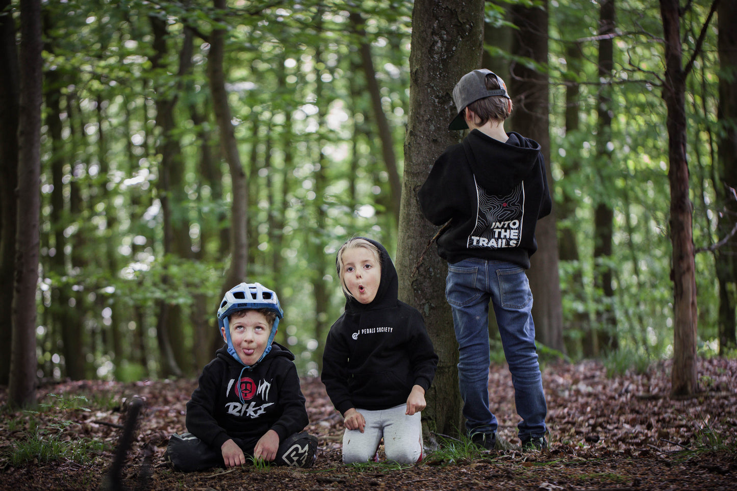 Kids Hoodie „I love my bike“