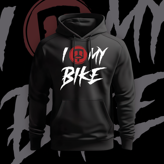 Kids Hoodie „I love my bike“