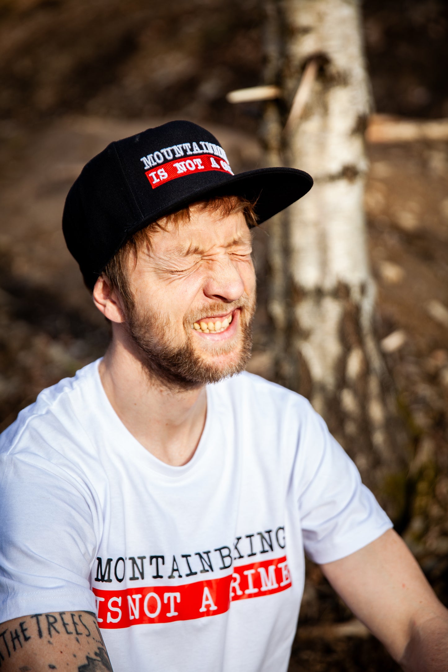 Mountainbiking is not a Crime SnapBack