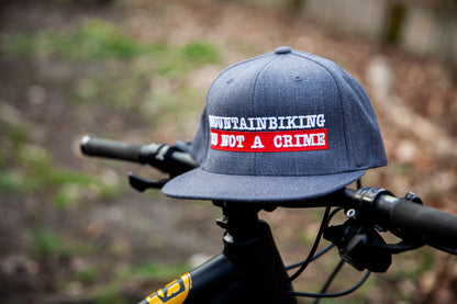 Mountainbiking is not a Crime SnapBack