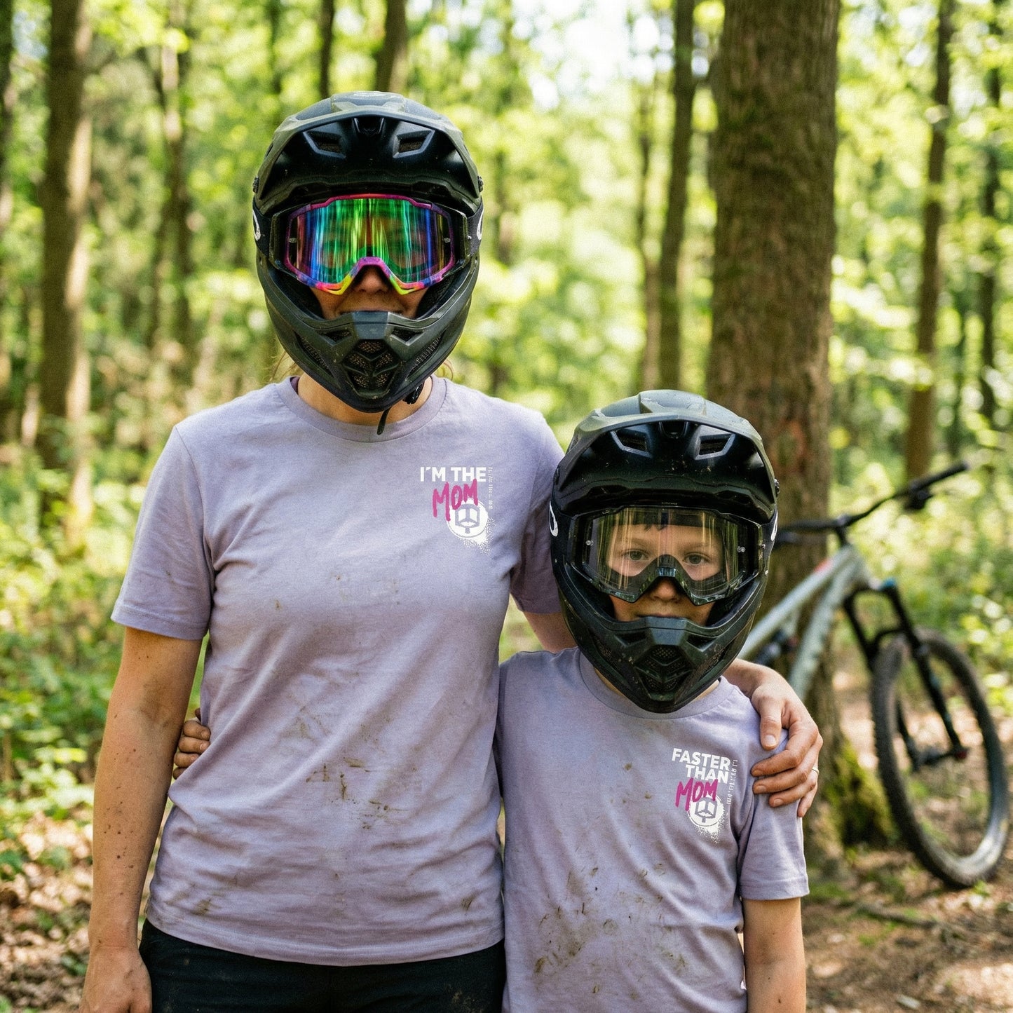 Faster than Mom / I'm the Mom T-Shirt